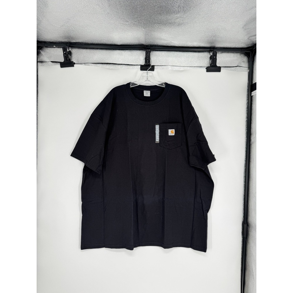 Carhartt Heavyweight Work Pocket T Shirt Mens 3XL Black 100% Cotton Short Sleeve